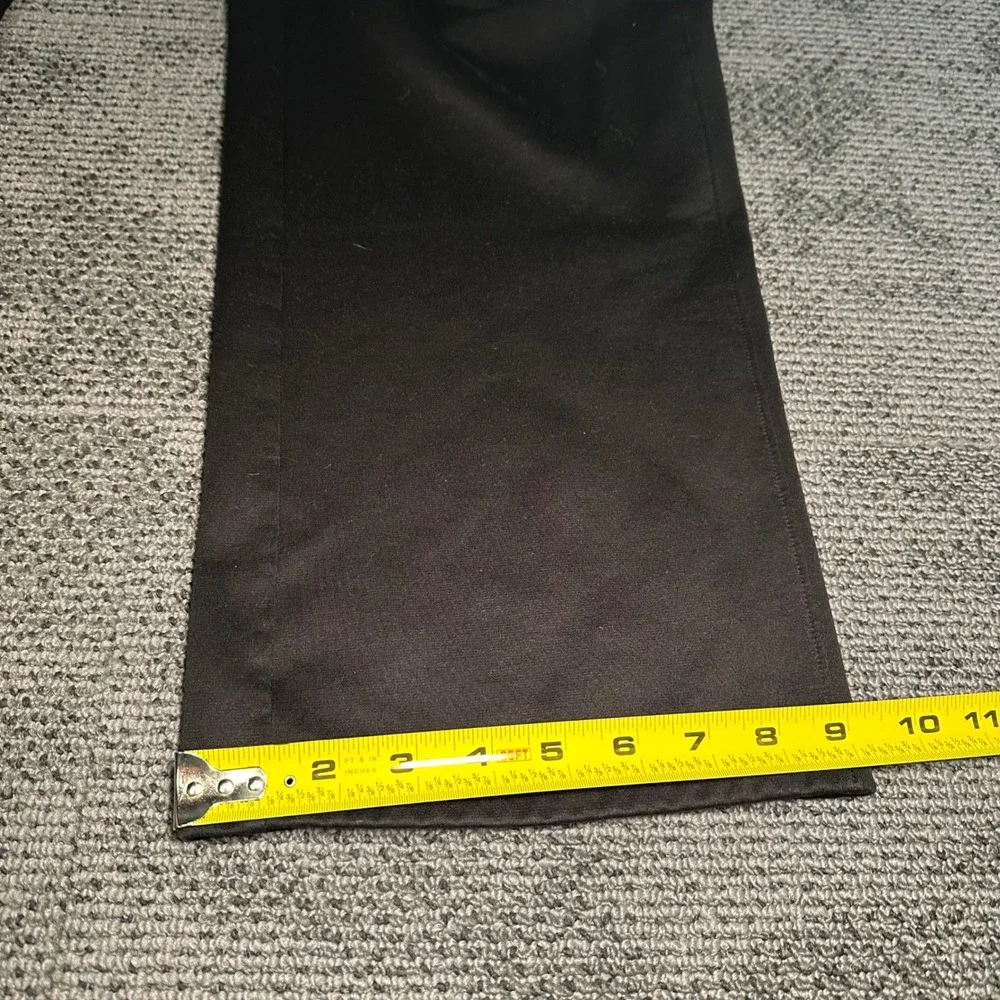 Under Armour Mens Black Fleece Lined Track Pants Straight Leg LG 207562 FW09